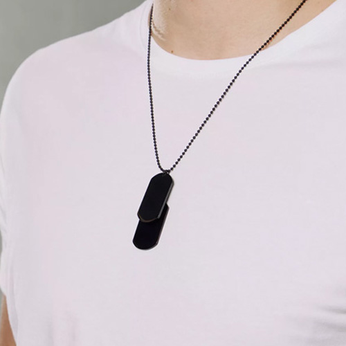 Collares tipo dog tag