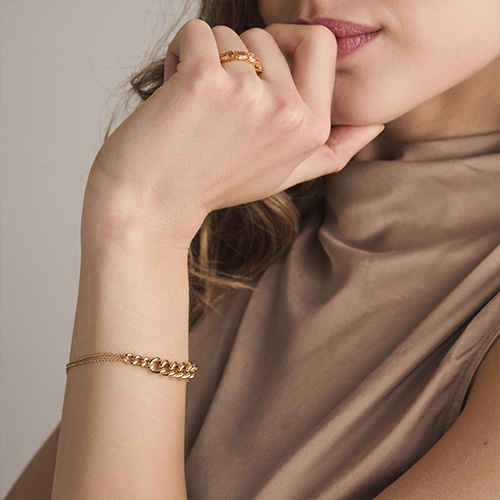 Pulseras de oro