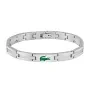 Lacoste Stencil Pulsera Acero inoxidable 2040625
