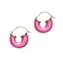 ANNI LU Petit Swell Lotus Pendientes Latón dorado 222-30-53