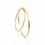 Jane Kønig Big Double Olympia Pendiente Individual Acero inoxidable BDOH-SS26-SS-G