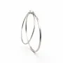 Jane Kønig Big Double Olympia Pendiente Individual Acero inoxidable BDOH-SS26-SS-S