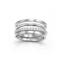 Jane Kønig Big Olympia Anillo Acero inoxidable BOR-SS26-SS-S