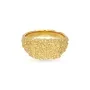 Jane Kønig Organic Signet Anillo Plata Dorada EBOSR-XJK23-G