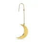 Jane Kønig Half Moon Pendiente Individual Plata Dorada JKHM001-G