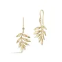 Julie Sandlau Tree Of Life Pendientes Plata Dorada HKS442GD