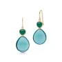 Julie Sandlau Prime Drop Pendientes Plata Dorada HKS842GDMDLBCR