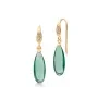 Julie Sandlau Fay Pendientes Plata Dorada HKS845GDTMCRCZ