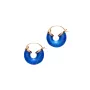 ANNI LU Petit Swell Hoops Pendientes Latón dorado 231-30-58-