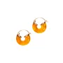 ANNI LU Petit Swell Hoops Pendientes Latón dorado 231-30-65