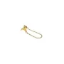 Jane Kønig Single Half Moon NO. 2 Chain Stud Pendiente Individual Acero Inoxidable Chapado en Oro SHMS-AW26-SS-G