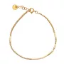 ANNI LU Asym Pulsera Latón dorado 1038