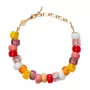 ANNI LU Poolside Tipsy Pulsera Latón dorado 212-10-68