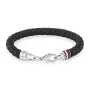 Tommy Hilfiger Braided Pulsera Cuero 2790545