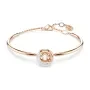 Swarovski Dextera Pulsera Acero Inoxidable con Baño de Oro Rosa 5692259