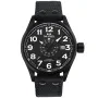 Reloj TW Steel Volante VS42 con esfera Negro, caja de 48 mm de diámetro y correa Correa de lona en Negro.