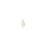 Julie Sandlau Elina Pair White moonstone Pendientes de oreja Plata Dorada YG14-EP33WHMN