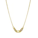Hasla Fancy Collar Plata Dorada 0147G45