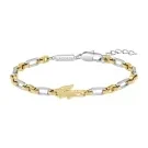 Lacoste Arthor Pulsera Acero Inoxidable Chapado en Oro 2040633