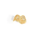 Polar Jewelry Cassiopeia Anillo Plata Dorada CAS-RI-GD-WZ