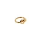 Jane Kønig Big Tied Heart Ring Anillo Plata Dorada BTHR-AW25-G