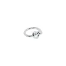 Jane Kønig Big Tied Heart Ring Anillo Plata BTHR-AW25-S