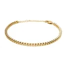 Captena Box square 3 mm Pulsera Acero inoxidable DU20106