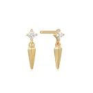 Anie Haie Dance Til Dawn Pendientes Plata Dorada E041-03G-W