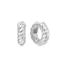 Anie Haie Bold Texture Pendientes Plata E063-07H