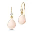 Julie Sandlau Prima Ballerina Pendientes Plata Dorada HKS548GDBSCRCZ