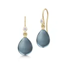Julie Sandlau Prima Ballerina Pendientes Plata Dorada HKS548GDLBCRCZ