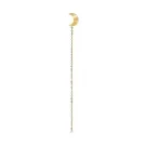 Jane Kønig Half Moon Pendiente Individual Plata Dorada HMCS-XJK24-1-G