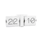 Karlsson Flip Clock No Case Reloj de mesa KA5602WH