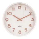 Karlsson Pure Bass reloj de pared KA5808WH