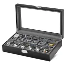 Ditur Caja para relojes 12 relojes Negro Madera DIT0000240