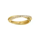 Jane Kønig Olympia Anillo Acero Inoxidable Chapado en Oro OR-SS26-SS-G