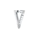 Jane Kønig Bahamas Small Pendiente Individual Plata SBPE-HS22-S