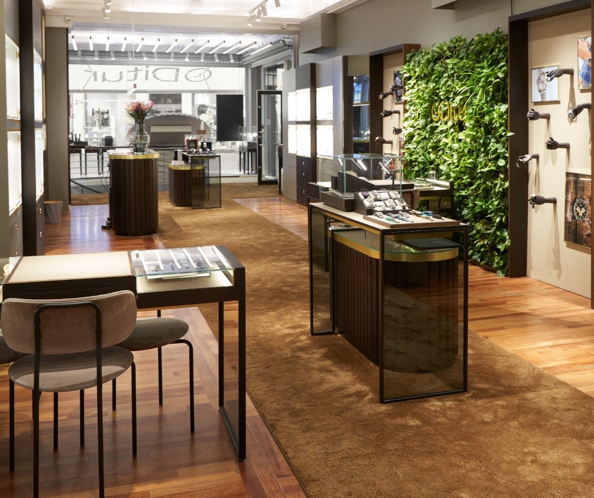 Ditur store in Odense from outside